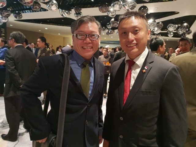 Jeffrey Tan with meetup king